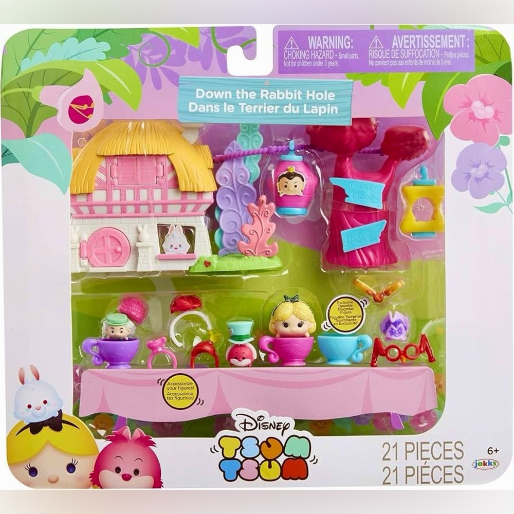 Disney Tsum Tsum Down the Rabbit Hole Playset